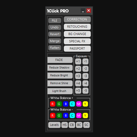 1Click PRO | Correction 1Click PRO | Correction